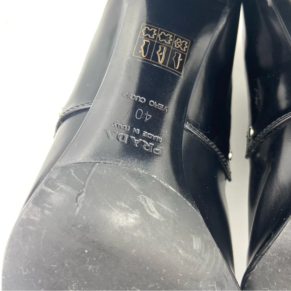 PRADA Spazzolato Ankle Boots - Picture 5 of 5